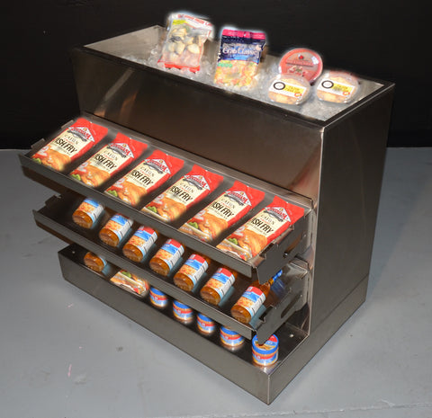 Modular Clam Bar / Dry Shelf Kit - the transforMerchandiser - 1