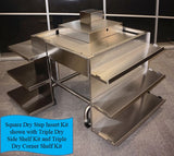 Triple Dry Corner Shelf Kit - the transforMerchandiser - 5