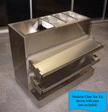 Modular Clam Bar / Dry Shelf Kit - the transforMerchandiser - 6